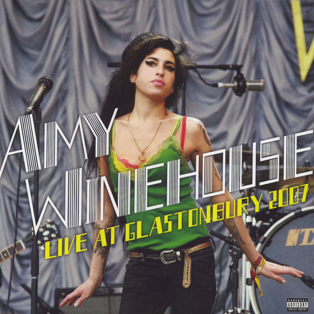 Amy Winehouse Live At Glastonbury 2007 - 180gm UK 2-LP vinyl record set (Double LP Album) 4555684