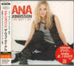 Ana Johnsson The Way I Am Japanese Promo 2-disc CD/DVD set EICP430-1