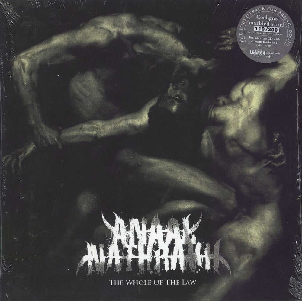 Anaal Nathrakh The Whole Of The Law - Cool Grey UK vinyl LP album (LP record) 3984-15489-1