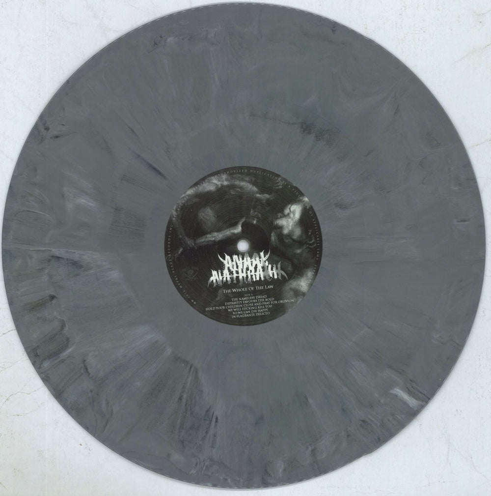 Anaal Nathrakh The Whole Of The Law - Cool Grey UK vinyl LP album (LP record) 3XCLPTH818662