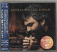 Andrea Bocelli Sogno Japanese Promo CD album (CDLP) POCP-7389