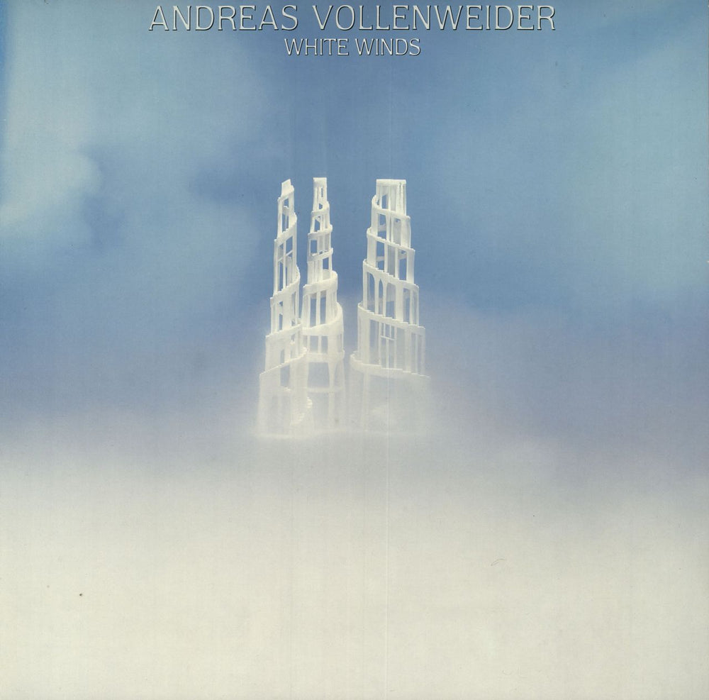 Andreas Vollenweider White Winds Swiss vinyl LP album (LP record) LP8401