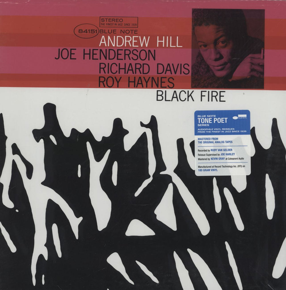 Andrew Hill Black Fire - 180gm - Tone Poet Series US vinyl LP album (LP record) ST-84151