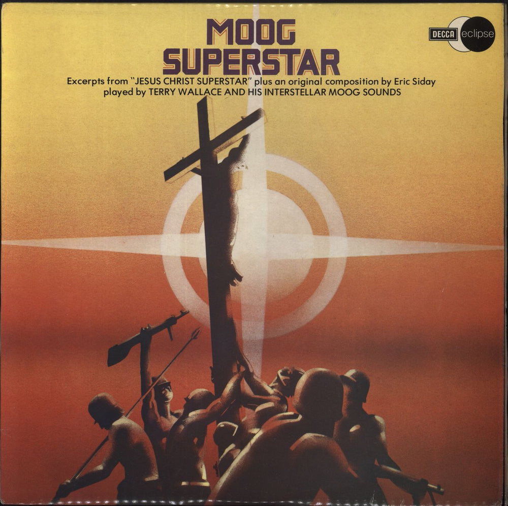 Andrew Lloyd Webber & Tim Rice Moog Superstar UK vinyl LP album (LP record) ECS2167