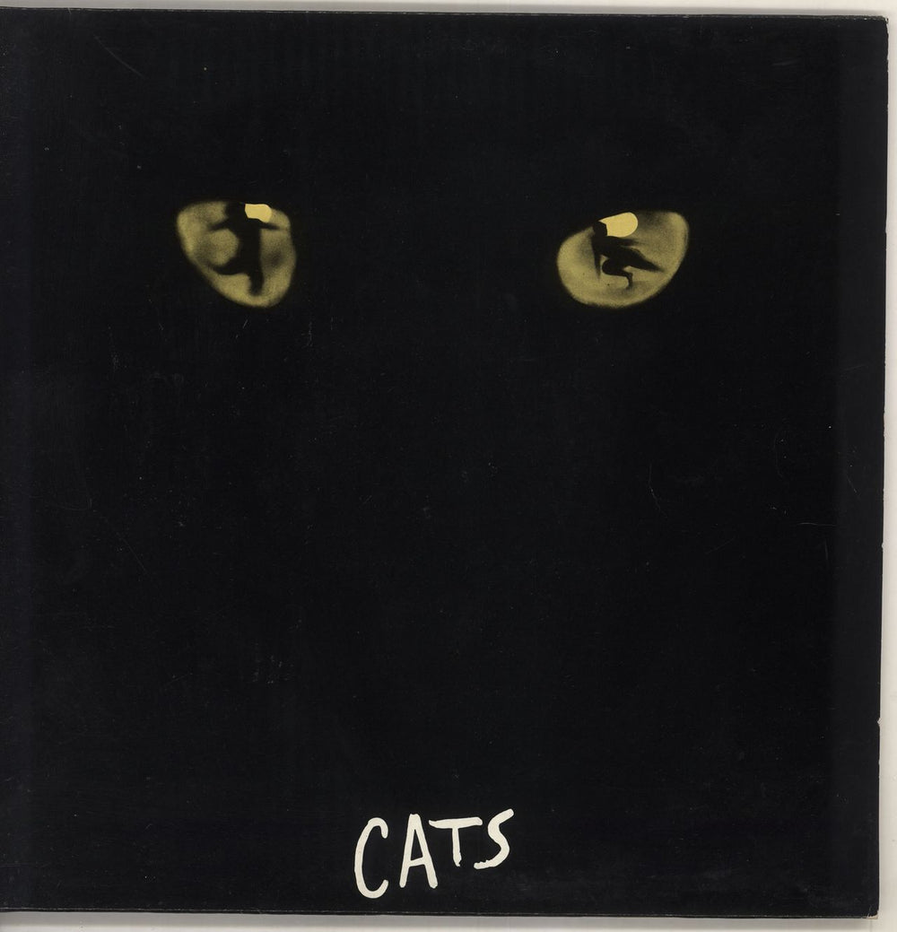 Andrew Lloyd Webber Cats + Programme UK 2-LP vinyl record set (Double LP Album) CATX001