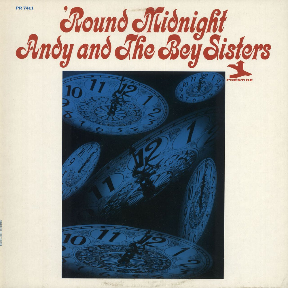 Andy Bey 'Round Midnight German vinyl LP album (LP record) PR7411