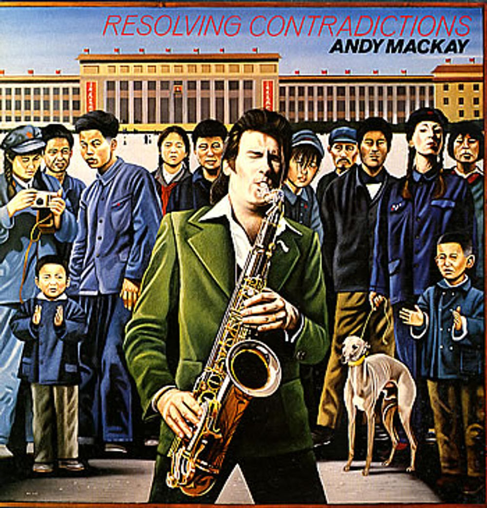 Andy Mackay Resolving Contradictions UK vinyl LP album (LP record) BRON510