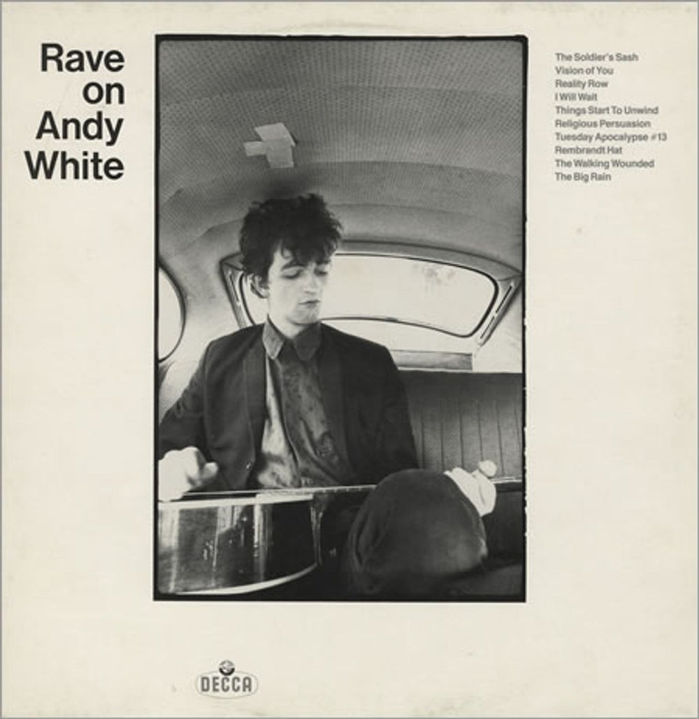 Andy White  Rave On UK vinyl LP album (LP record) FLP100