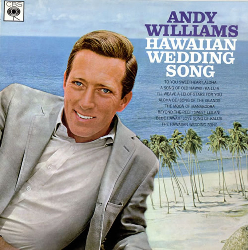 Andy Williams Hawaiian Wedding Song UK vinyl LP album (LP record) BPG62526