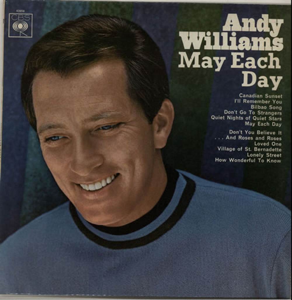 Andy Williams May Each Day UK vinyl LP album (LP record) BPG62658