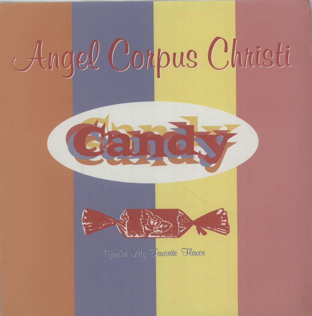 Angel Corpus Christi Angel - White label US Promo 7" vinyl single (7 inch record / 45) PRO-S-4726