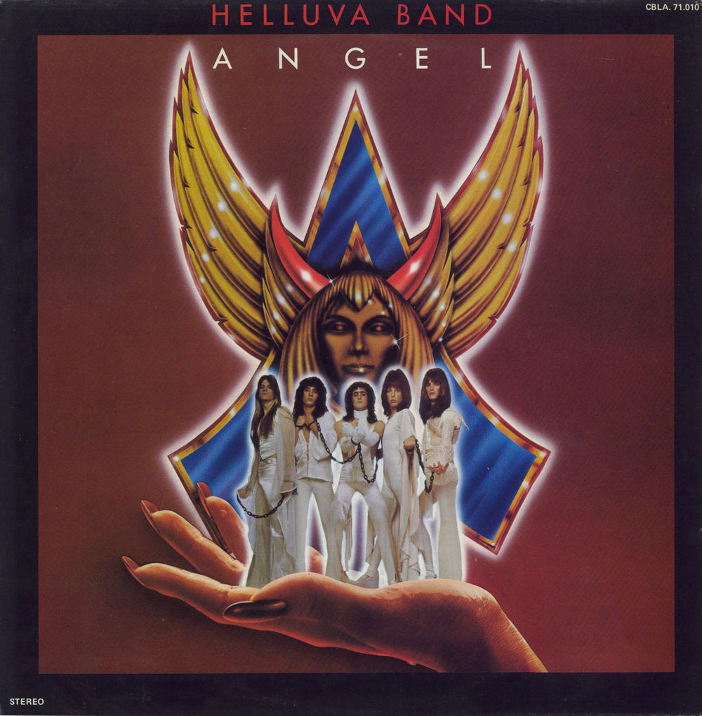 Angel (Kiss) Helluva Band French vinyl LP album (LP record) CBLA.71.010