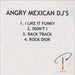 Angry Mexican DJ's I Like It Funky UK Promo CD-R acetate CD-R ACETATE