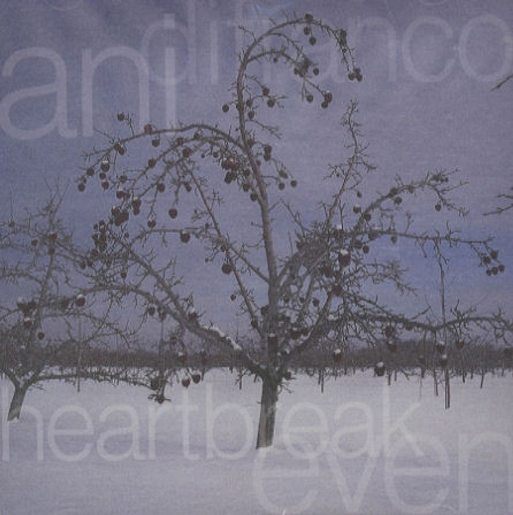 Ani Difranco Heartbreak Even US Promo CD single (CD5 / 5") PRO20243-D