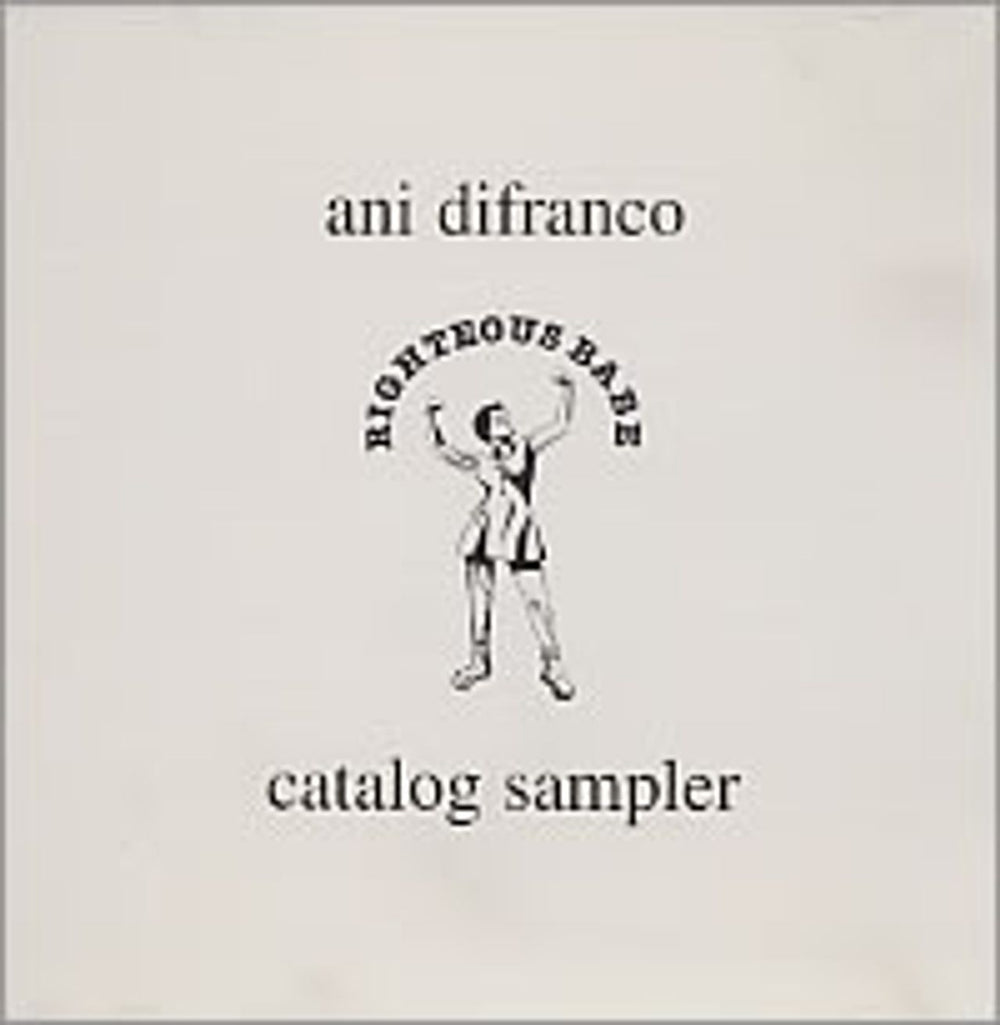 Ani Difranco Righteous Babe's Ani Difranco Catalog Sampler US Promo CD album (CDLP) PRO20082