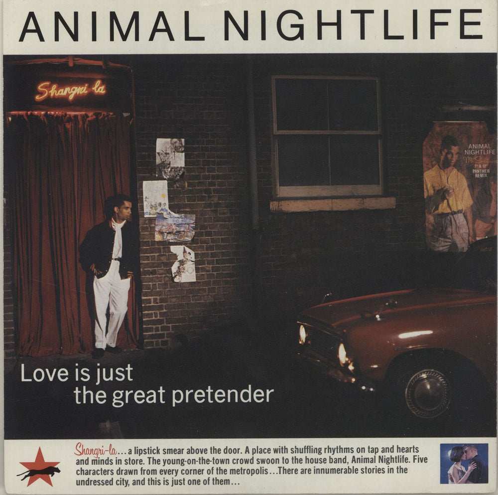 Animal Nightlife Love Is Just The Great Pretender '85 UK 7" vinyl single (7 inch record / 45) IS200