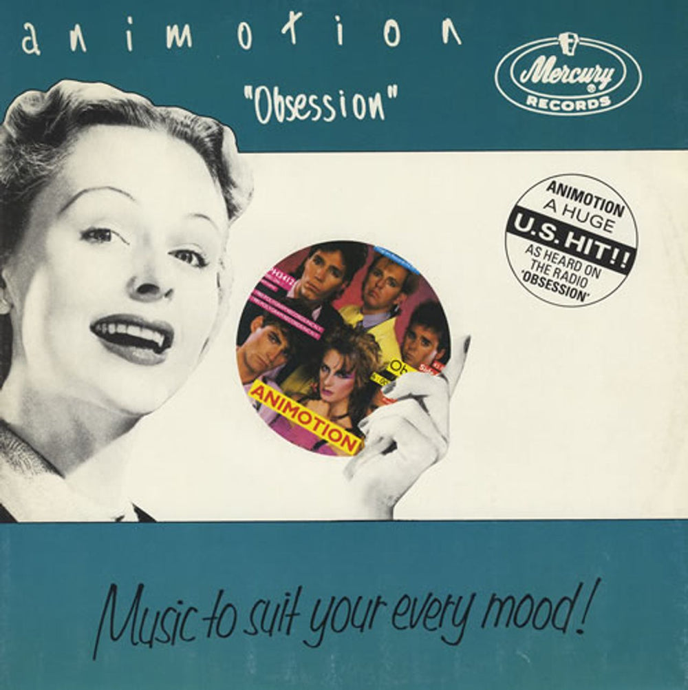 Animotion Obsession UK 12" vinyl single (12 inch record / Maxi-single) PH3412