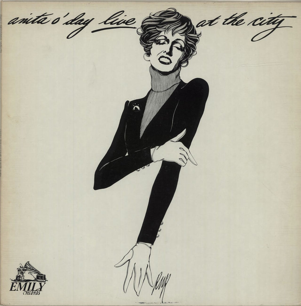 Anita O'Day Live At The City US vinyl LP album (LP record) ER-102479