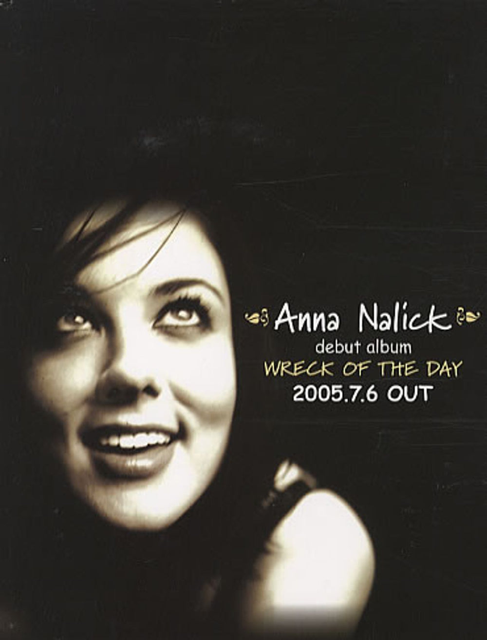 Anna Nalick Wreck Of The Day - Album Sampler Japanese Promo CD single (CD5 / 5") SDCI-80251