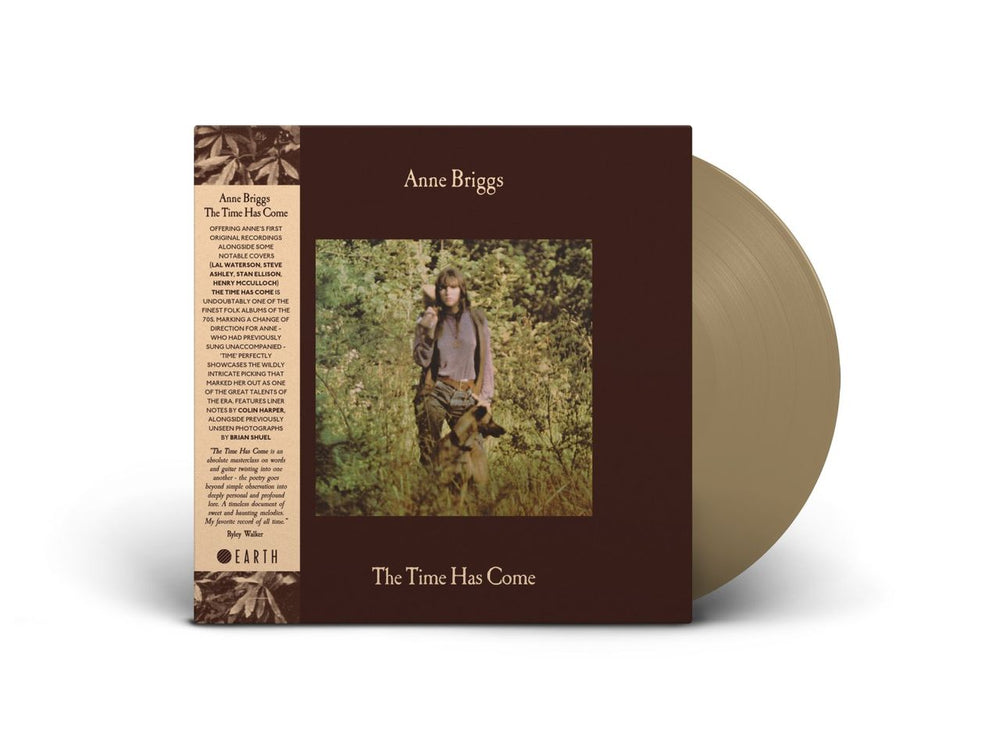 Anne Briggs The Time Has Come - Gold Vinyl - Sealed UK vinyl LP album (LP record) EARTHLP019