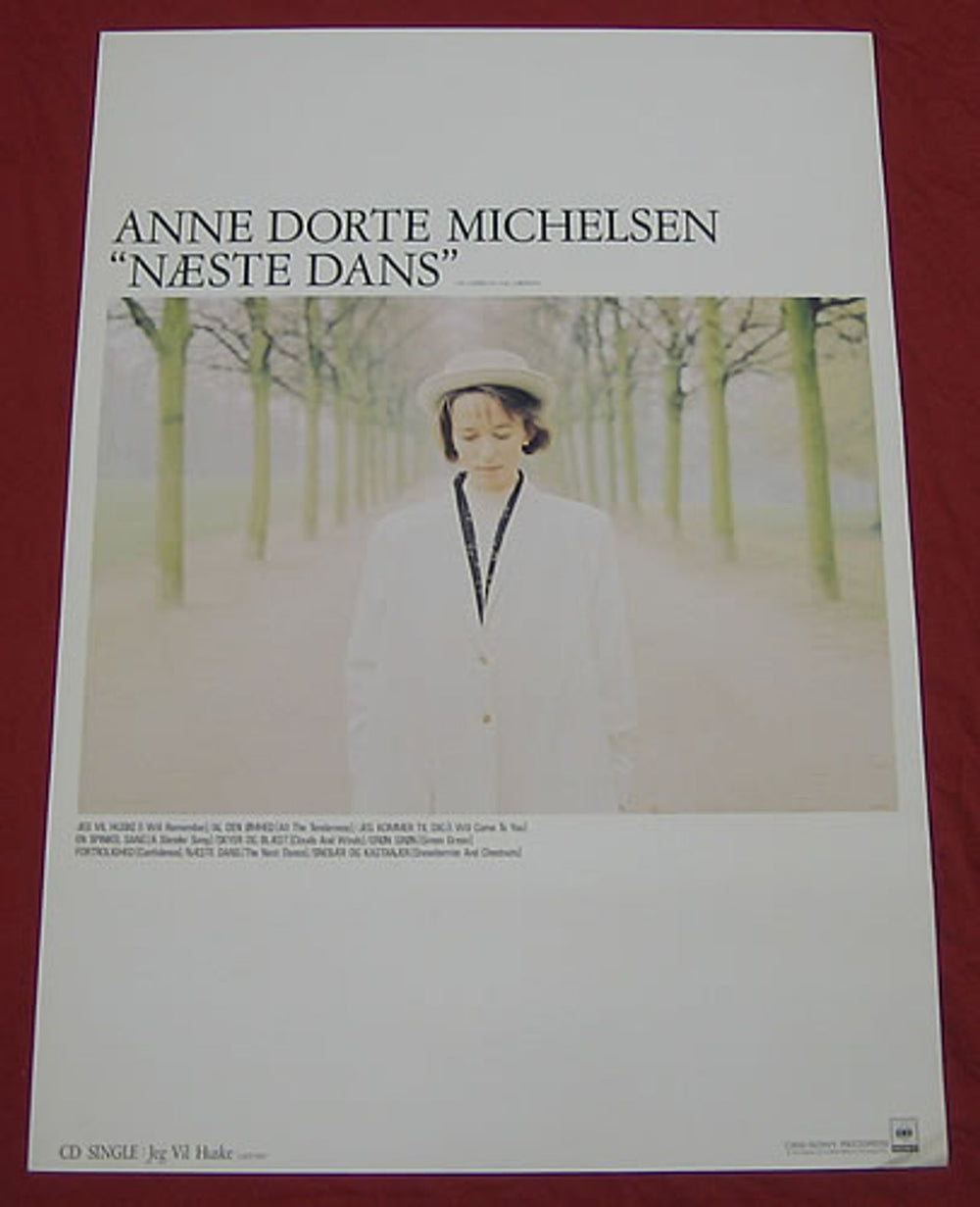 Anne Dorte Michelsen Naeste Dans Japanese Promo poster PROMO POSTER