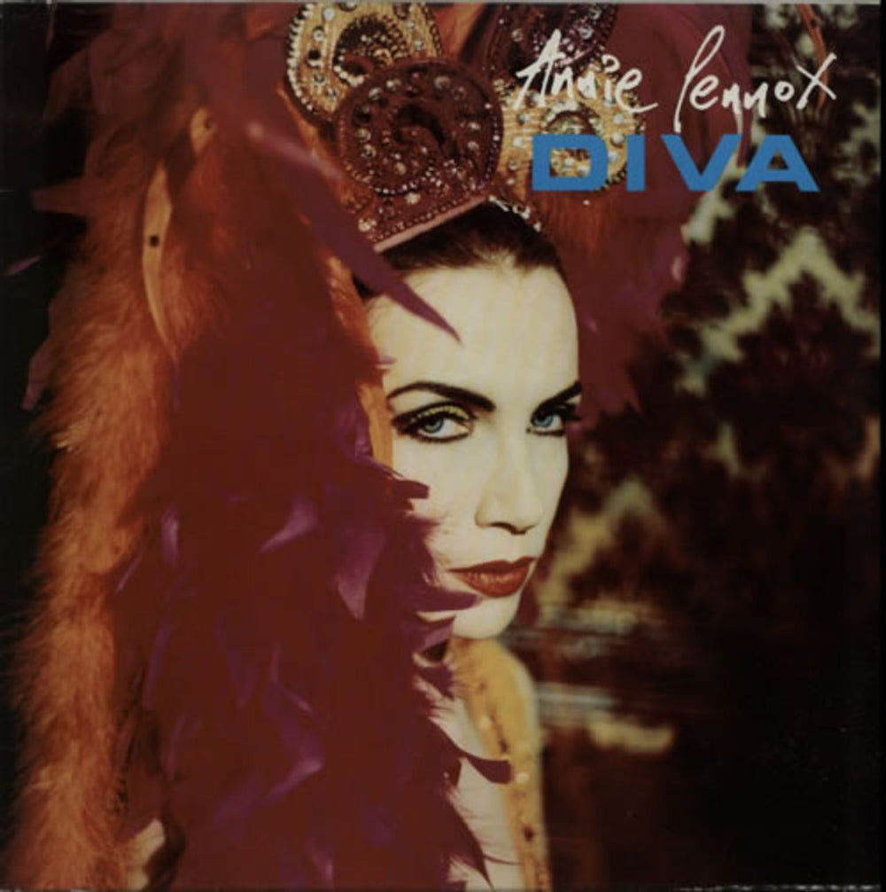 Annie Lennox Diva - EX UK vinyl LP album (LP record) PL75326