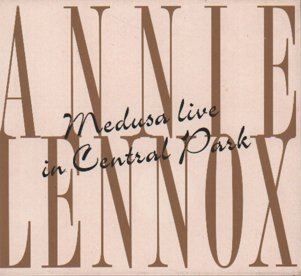 Annie Lennox Medusa Live In Central Park Italian 2 CD album set (Double CD) 74321331632