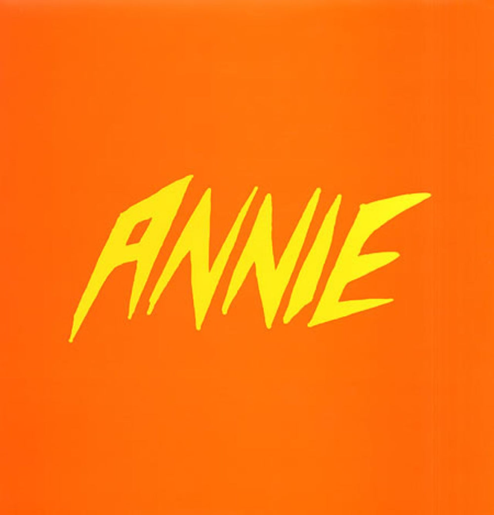 Annie Remixes #2 -Orange Vinyl UK 12" vinyl single (12 inch record / Maxi-single) ANNIEMIX02