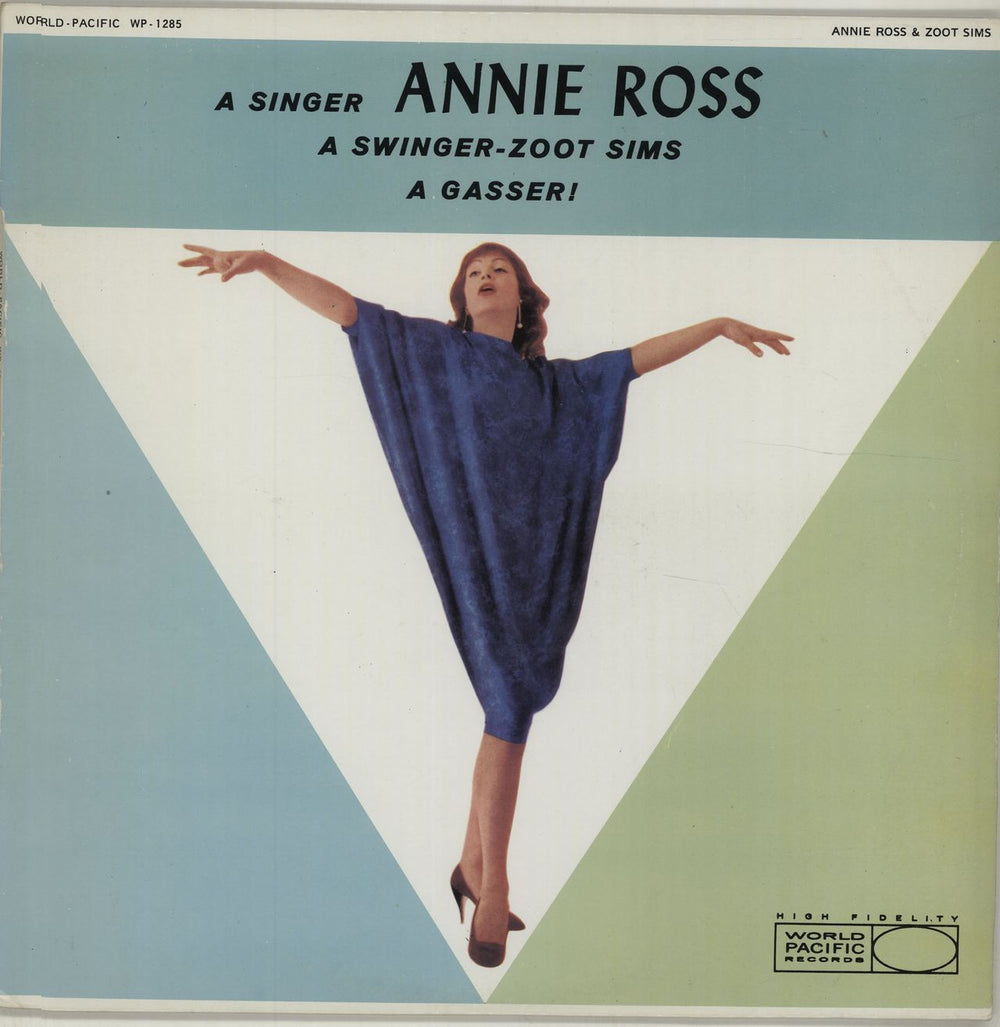 Annie Ross A Gasser! Spanish vinyl LP album (LP record) 0542608281