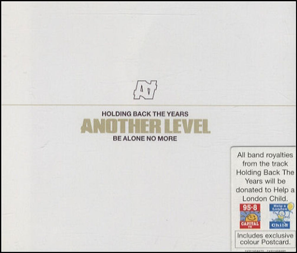 Another Level Holding Back The Years UK CD single (CD5 / 5") 74321658482