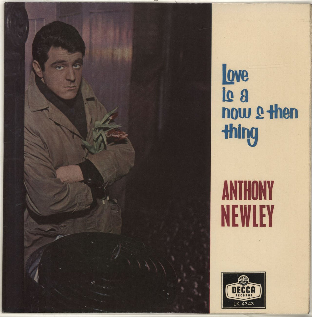 Anthony Newley Love Is A Now And Then Thing UK vinyl LP album (LP record) LK4343