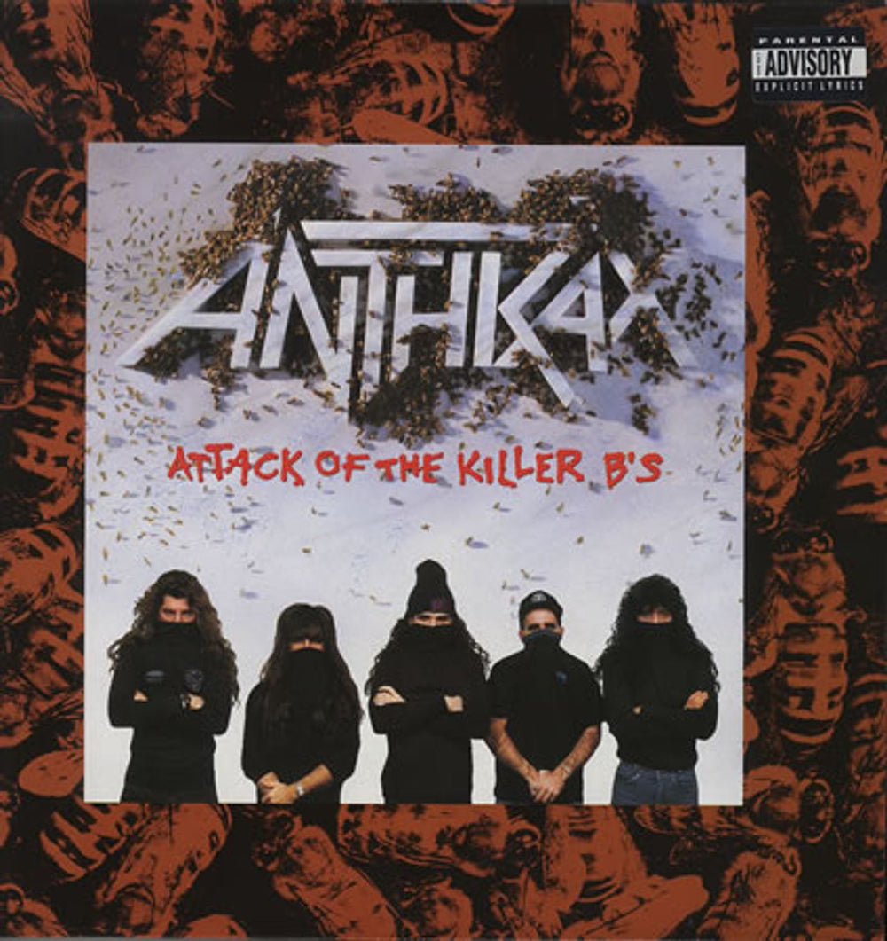 Anthrax Attack Of The Killer B's UK vinyl LP album (LP record) ILPS9980