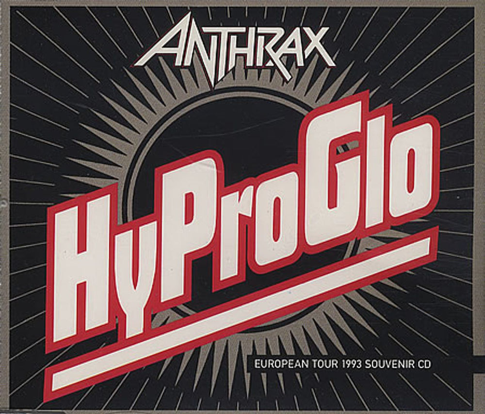 Anthrax Hy Pro Glo UK CD single (CD5 / 5") EKR178CD