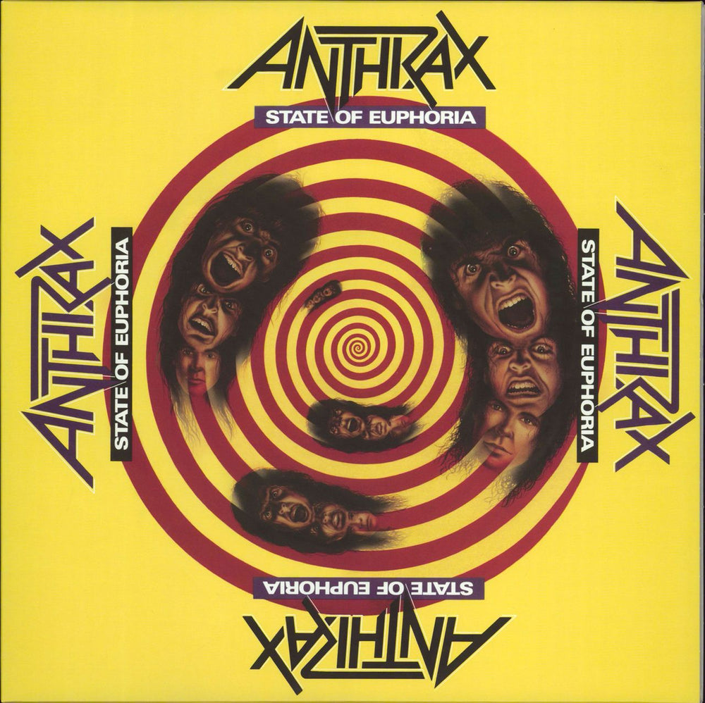 Anthrax State Of Euphoria - 30th Anniversary Edition UK 2-LP vinyl record set (Double LP Album) 6786331