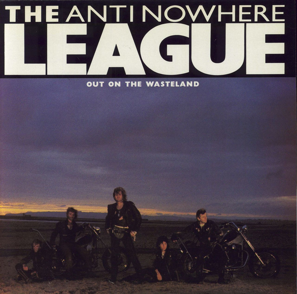 Anti-Nowhere League Out On The Wasteland UK 12" vinyl single (12 inch record / Maxi-single) ABCS004T