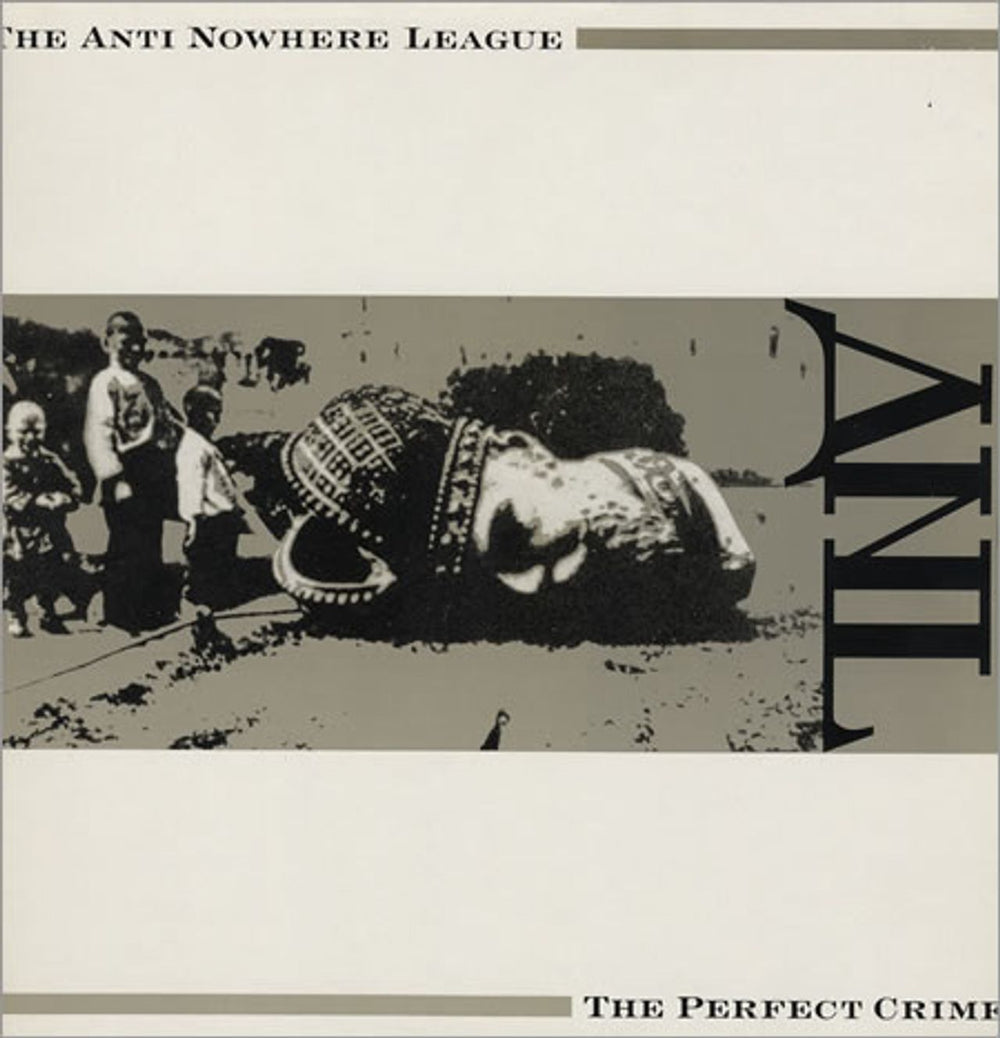 Anti-Nowhere League The Perfect Crime UK vinyl LP album (LP record) GWLP12