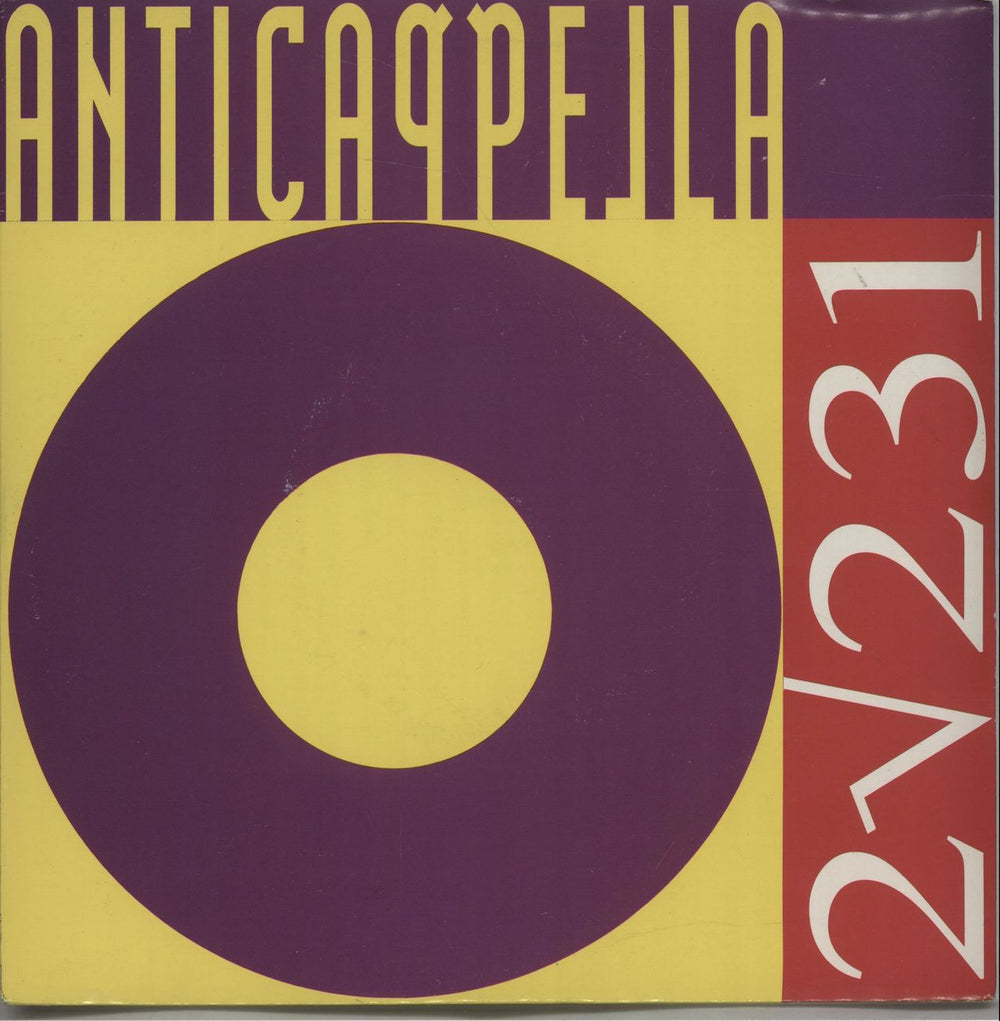 Anticapella 2 Square Root 231 UK 7" vinyl single (7 inch record / 45) PWL205