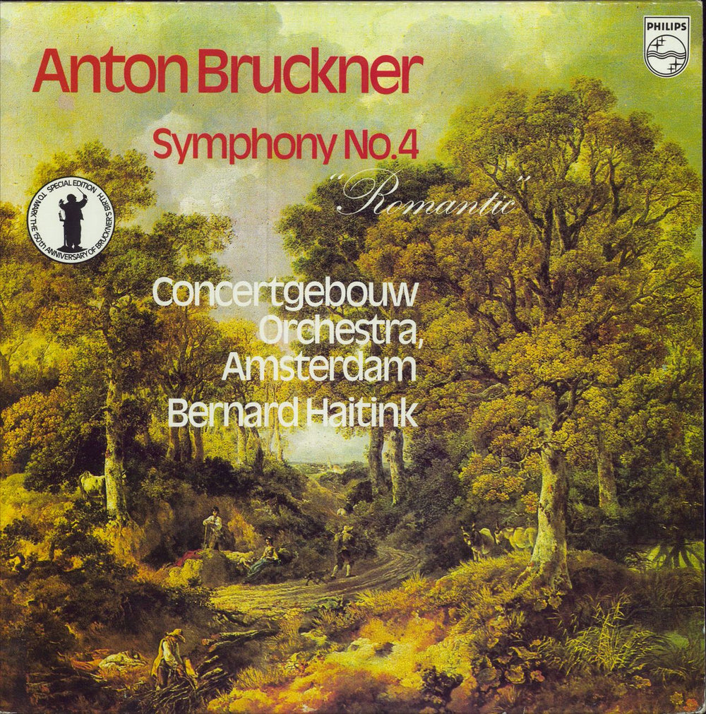 Anton Bruckner Bruckner: Symphony No. 4 "Romantic" Dutch vinyl LP album (LP record) 6599729