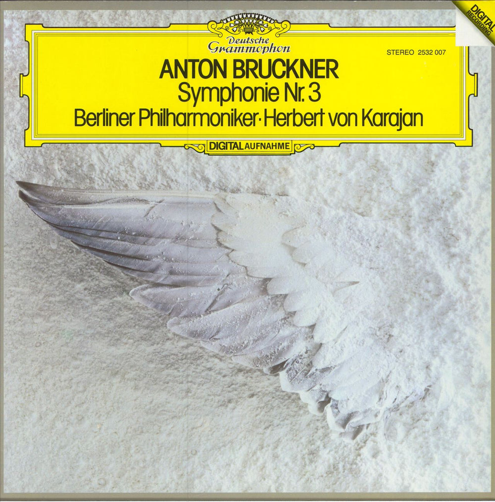 Anton Bruckner Symphonie Nr. 3 German vinyl LP album (LP record) 2532007