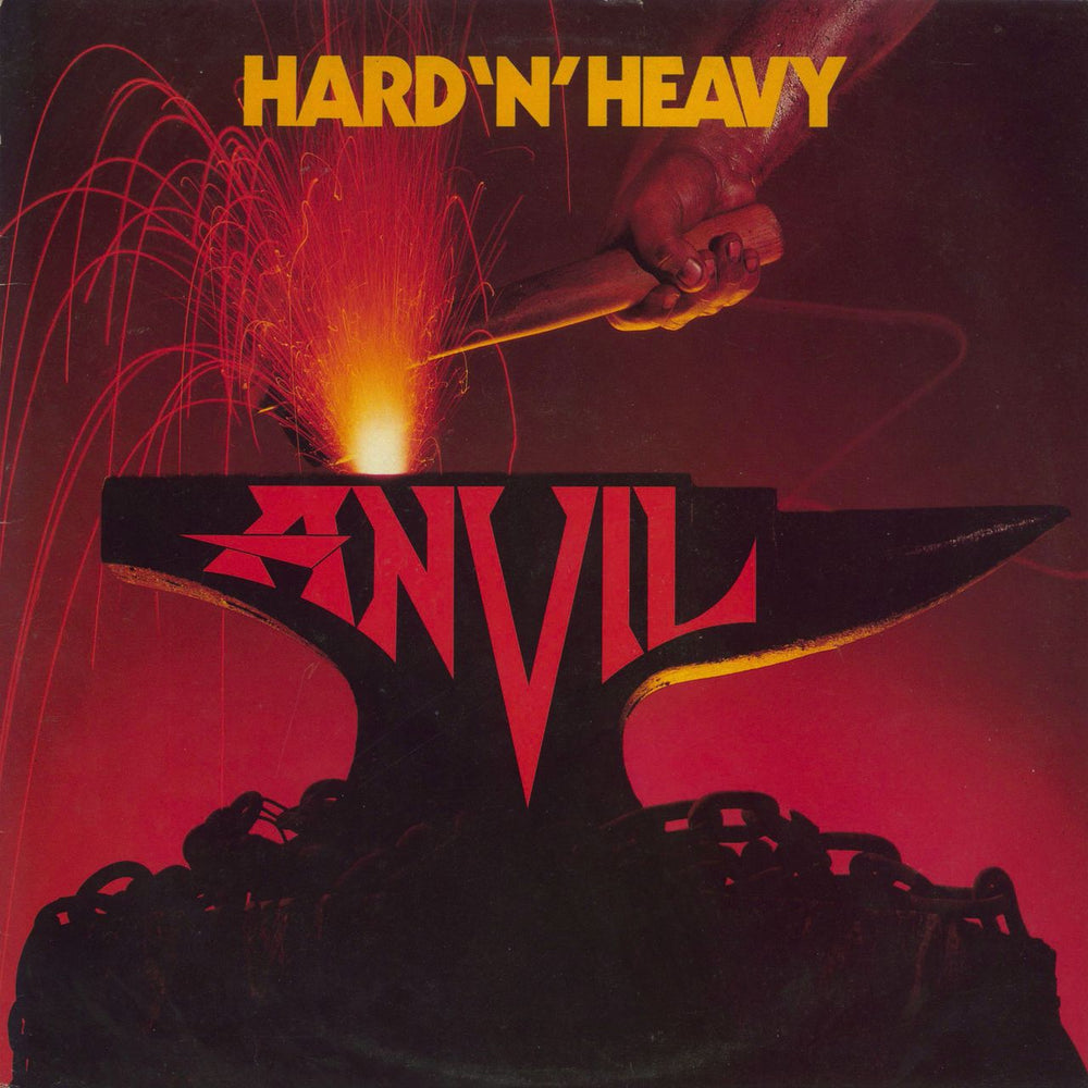 Anvil Hard 'N' Heavy Canadian vinyl LP album (LP record) LAT1100