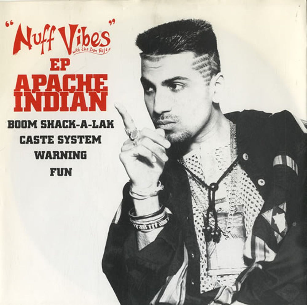 Apache Indian Nuff Vibes EP UK 7" vinyl single (7 inch record / 45) IS560