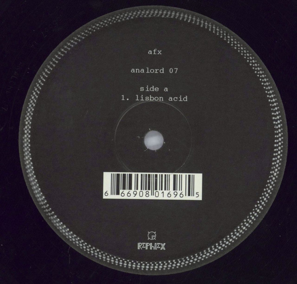 Aphex Twin Analord 07 UK 12" vinyl single (12 inch record / Maxi-single) ANALORD07