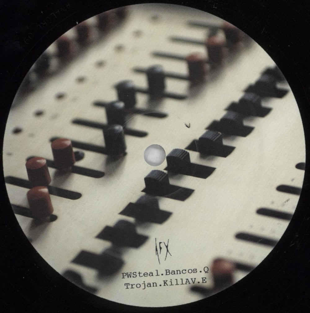 Aphex Twin Analord 09 UK 12" vinyl single (12 inch record / Maxi-single) ANALORD09