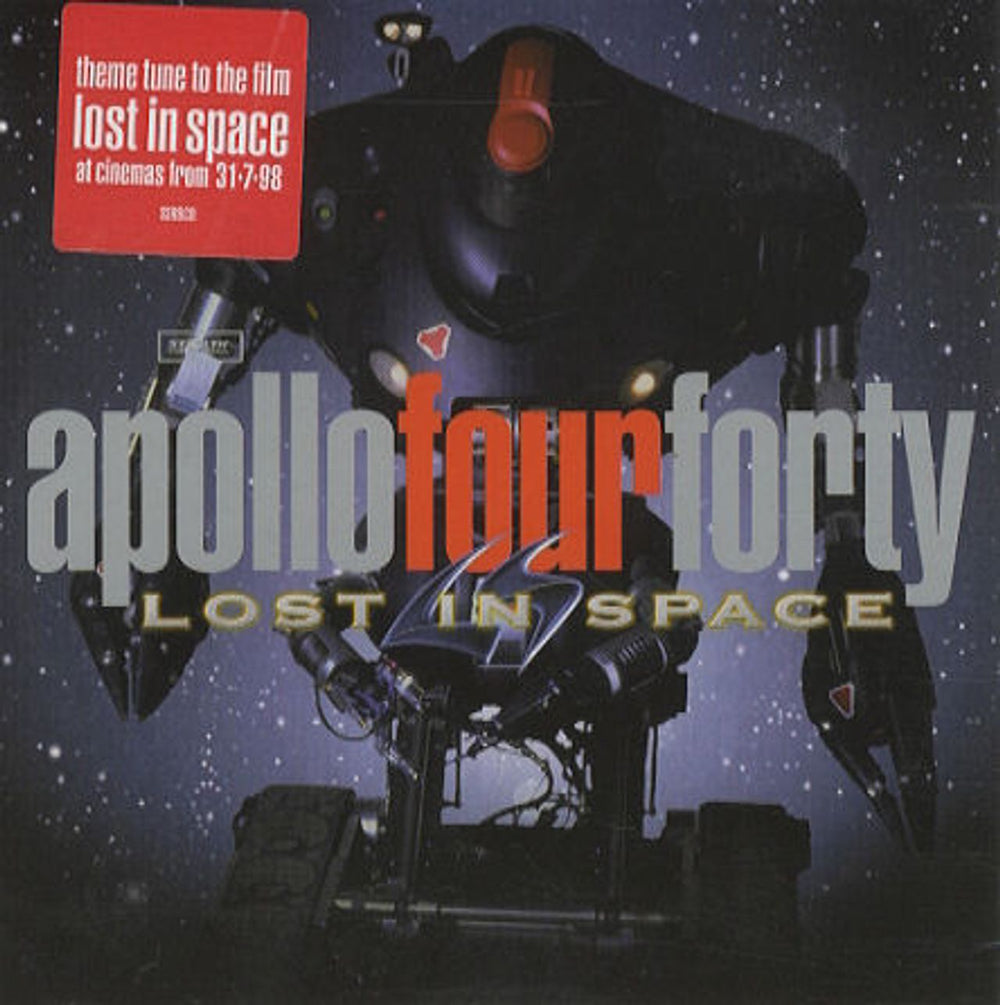 Apollo 440 Lost In Space UK Promo CD single (CD5 / 5") SSR9CD