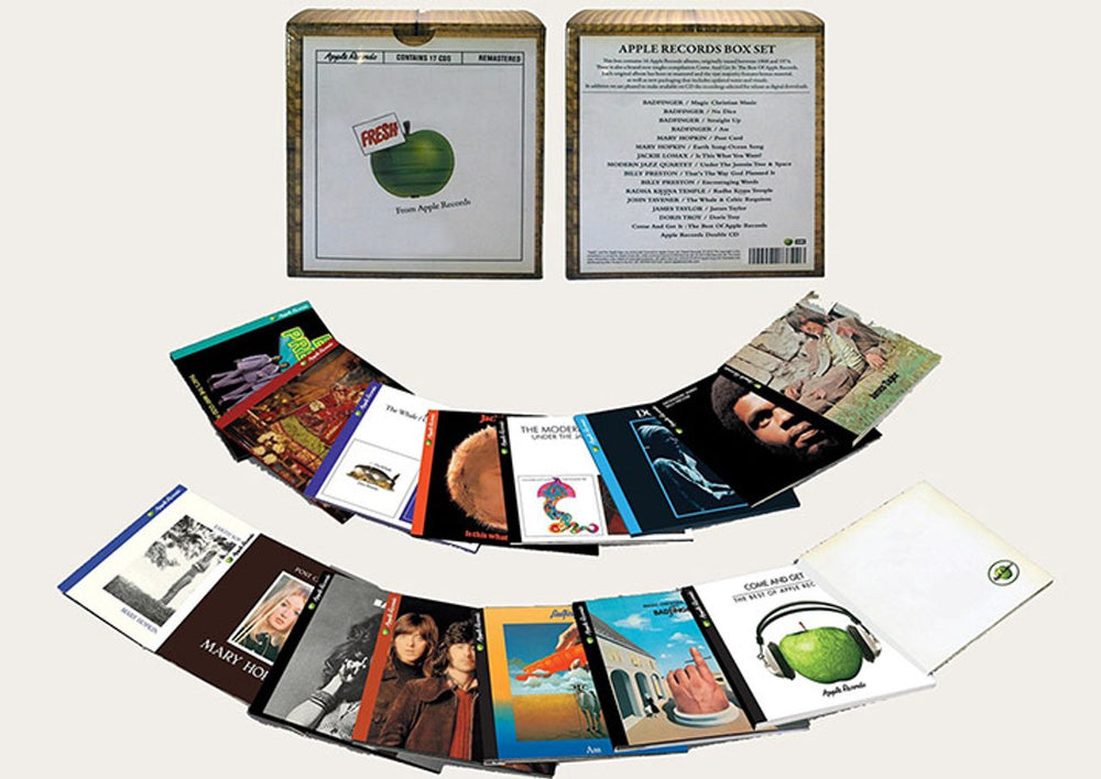 Apple Label Fresh From Apple Records - Remastered 17-CD Box Set UK CD Album Box Set APEDXFR520837