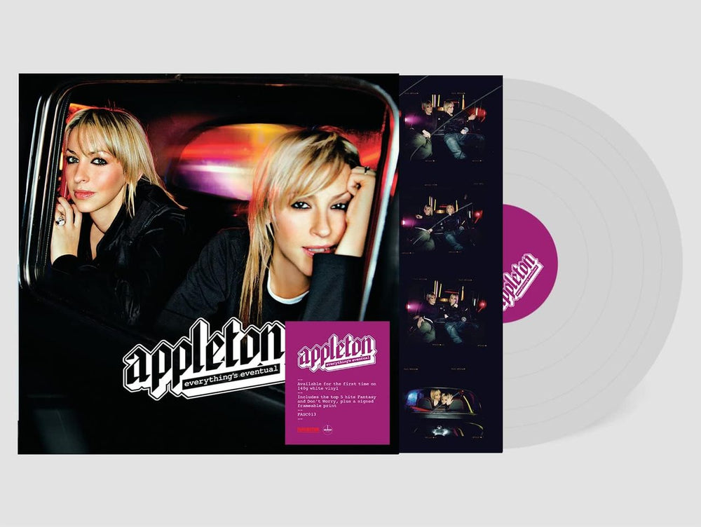 Appleton Everything's Eventual: Remastered - White Vinyl + Autographed Print - Sealed UK vinyl LP album (LP record) N&NLPEV817018