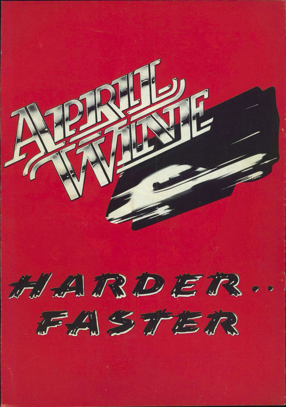 April Wine 1980 Tour + ticket stub UK tour programme