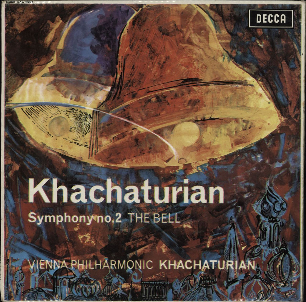 Aram Khachaturian Symphony No. 2 UK vinyl LP album (LP record) SXL6001