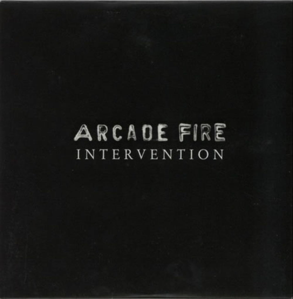 Arcade Fire Intervention UK Promo CD single (CD5 / 5") INTERCJ1