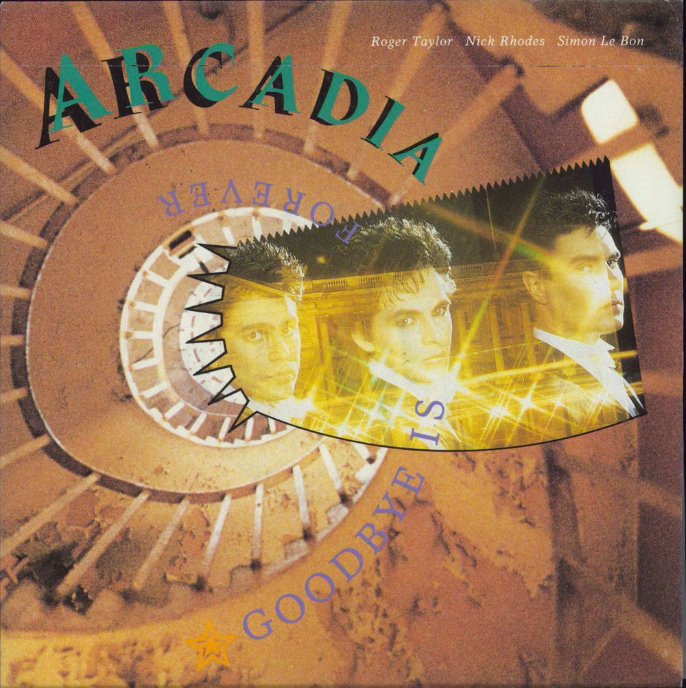 Arcadia Goodbye Is Forever French 7" vinyl single (7 inch record / 45) 2010667